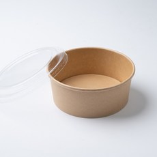 크라프트 컵용기 세트 1100ml, 1세트, 30개