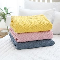 아리베베 프리미엄 모달 와플이불, 핑크