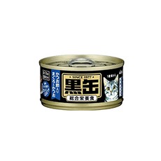愛喜雅 AIXIA 小黑罐主食罐 16號-鮪.鰹.柴80g, 1個, 16號-鮪.鰹.柴80g(超取限45罐)