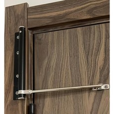 노바리스 스프링 도어 클로저 현관문 자동문닫힘 장치, 블랙, 1개