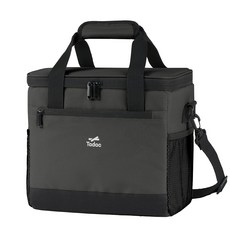 타닥 에센셜 소프트 쿨러백 아이스 보냉백 캠핑가방 보온 보냉가방, 그레이, 17L