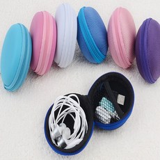 다모음집 이어폰 파우치 휴대용미니파우치, 일반(색상랜덤)