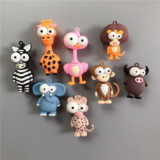 ZHC 킹받쥬 냉장고자석 동물왕국 8종 홈테리어 집들이선물, 혼합