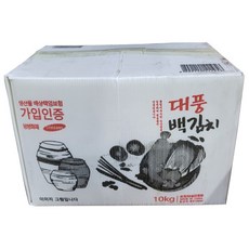 중국산김치(대풍백김치) 10KG, 1개
