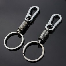 열쇠고리 트래커 분실방지 사운드 알림 추적기 위치추적, 기본 구성품, 스몰스프링버클2개