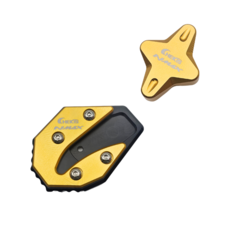 CHEKIS 엔맥스 스탠드세트 사이드클립 날개클립 보조커버세트 NMAX 21-25년, 1세트, 골드