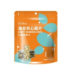 慢活匠 海苔夾心系列 40g (南瓜籽/紫米/杏仁片), 1個, 南瓜籽