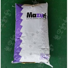 Mazuri 美國 高纖陸龜飼料 25磅 (11.36公斤) 整袋裝 - 蘇卡達 象龜 豹龜 紅腿 赫曼 陸龜適用, 1個