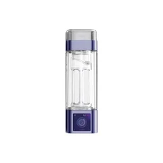 9000PPB 수소수 이온화기 스마트 터치스크린 제어 병 플라스크 350ML 수소 알칼리수 제조기, 01 CHINA, 01 110 볼트 240 볼트, 01 Transparent