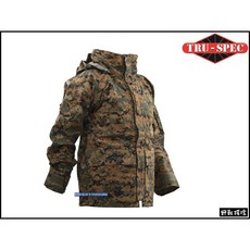 野戰搖滾-生存遊戲 美國 TRU-SPEC GEN II ECWCS 數位叢林迷彩最強軍用防水透氣外套 戰術風衣
