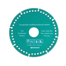 100MM 초박형 블레이드 타일 디스크 커팅 도구 세라믹 유리 다기능 그라인더 앵글 복합, English Version