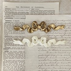 엔틱 미니 리본 몰딩 인테리어 리폼 diy 벽장식 2P, 화이트