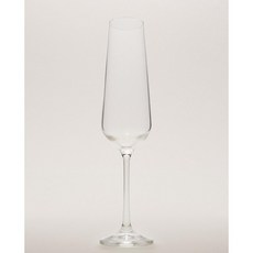 자라홈 BOHEMIA CRYSTAL 베이직 플루트잔 49263410990 - 328724, 6 x 24 x 6 cm, 투명