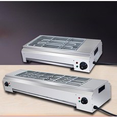 전기 그릴 바베큐 초벌기 무연 전자점화 업소용 버너, 3C 두꺼운 80 4000W 16A, 기본 색상