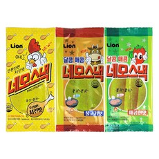 네모스낵 3종 혼합, 13g, 60개