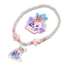 프린세스 다이아나핑 캐치티니핑 정품 진주목걸이 Dianaping