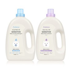베비언스 센서티브 세탁세제 무향 1.5L+섬유유연제 시그니처 용기 1.5L, 1개, 1.5L