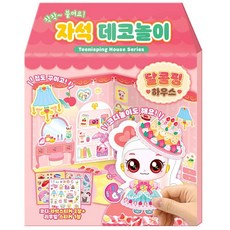 꾸미기놀이 자석놀이 캐치티니핑 자석 데코 달콤핑 하우스 캐릭터 스티커, 본품