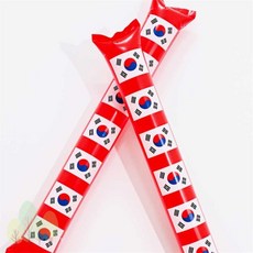 파스텔숲길 풍선막대 태극기 막대풍선 2개