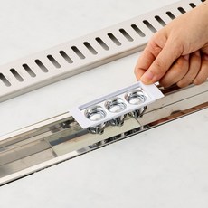 에스엠지 욕실 화장실 하수구 사각트랩 덮개, 1개