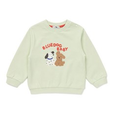 [AK플라자] [블루독베이비] 46-114-334-02 MN) 플레이도기 스웻셔츠B