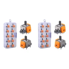 PS4/PS5 액세서리 용 XBox/스위치 홀 효과 조이스틱 모듈 컨트롤러 게임 10/20Pcs 조정 가능한 아날로그 센, 02 For PS5 20PCS