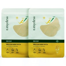 이지듀 디더블유 이지에프 멜라 선 와이드 패치 (한 박스당 4개), 4개입, 2개