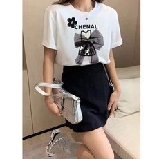 egg+ 網紗禮服小花造型棉tee 女童裝