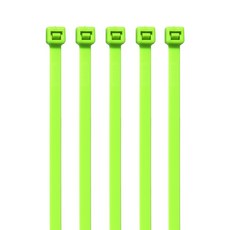 칼라 케이블타이 전선정리 20cm 100개입, 20cm초록(100ea), 100개
