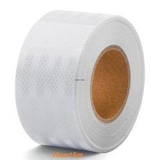 등급 스티커 차량 트레일러 차량용 반사 테이프 흰색, 2. 10cm White, 1개