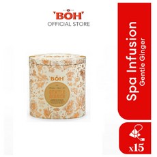 BOH 보흐 인퓨젼 진져 티 BOH Spa Infusions Gentle Ginger Pyramid Teabag (15's), 1개