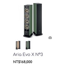 沐耳 法國 Focal Aria 936 EVO X N3軍綠色落地式揚聲器：FLAX單體，最新TAM高音, Aria 936 EVO X N3
