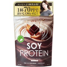LIVIA 리비아 소이 단백질 인공 감미료 미사용 초콜릿 맛 1kg 윤코로 감수 SOY PROTEIN 국내 제조, 1개, 1g