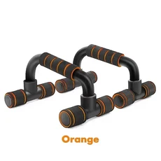페어 푸쉬업 핸드스탠드 보드 소재 홈 체스트 프레스 PP 운동 I 빔 실내 트레이닝 복근, 01 Orange