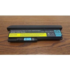ThinkPad X200s 9芯日系電芯電池 超長續航 適用X200 7465型號 高效穩定, 1個