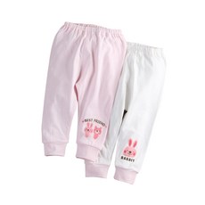 JoyBaby 童裝兒童內衣長褲2件入 純棉居家服 日本提花精梳棉睡褲