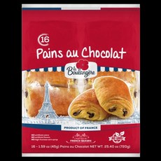 La Boulangere Croissants 라 불랑제르 쇼콜라 크루아상 16개입