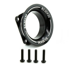 30x30 냉각 팬 커버 에어 냉각 채널 540 550 3650 모터/ESC 히트 싱크 1/10 1/8 사쿠라 D3 D4 HSP HPI RC CAR, 검은색, 1개