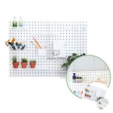 이렌콩 진열 페그보드 아크릴선반 340x105 블랙 페그보드후크 후크걸이 후크고리