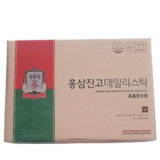 정관장 홍삼진고 데일리스틱 10g x 20포, 20회분, 5박스