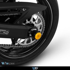 Dimotiv KAWASAKI Z900 17-21 後搖臂防摔球組, 藍B, 1個