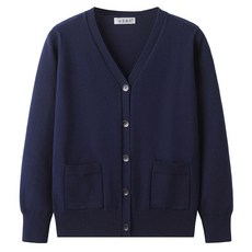 간 가디건 주머니 긴팔 간호복 물리사복 빅사이즈