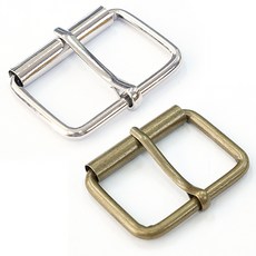 자투리 고리버클2개세트 50mm니켈 청동 택1, 고리버클2개세트 50mm청동 354번, 2개