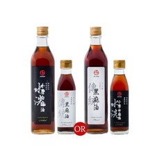 Feniou 小磨白麻油 傳黑麻油, 2個, 黑麻油500ml+白麻油200ml, 700ml