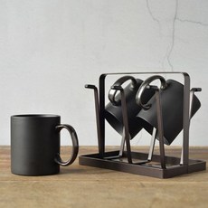 Trademe 現代鋼杯衣架, 1個, 黑褐色