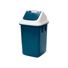 월드휴지통 2호 15L 청색 220x216x400mm, 없음, 없음