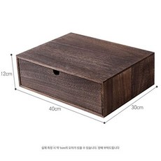 서랍장 수납장 정리함 오동아트 인테리어 참죽, 1단 서랍 중량형