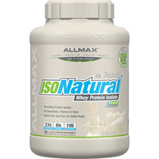 ALLMAX ISO自然方式蛋白質眼溶液, 無味, 1入, 2.27公斤