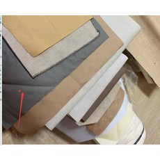 크로스 스티치 패브릭 14 카운트 (14 CT) 50X50cm 다 천 크로스 스티치 패브릭 메탈릭 그레이 다 최고의 품질, 보여진 바와 같이, 25-25cm, 1개