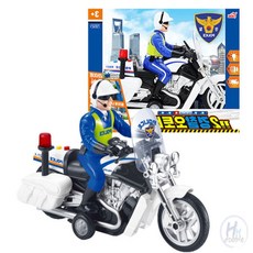 더블H샵 경찰 오토바이 장난감